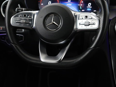 Mercedes-Benz C-Klasse Estate 300 e Business Solution AMG Limited | Panoramadak | Leder Exclusief | Burmester Surround | Stoelverwarming | Camera | Carplay | Dodehoek detectie | Navigatie | Full LED