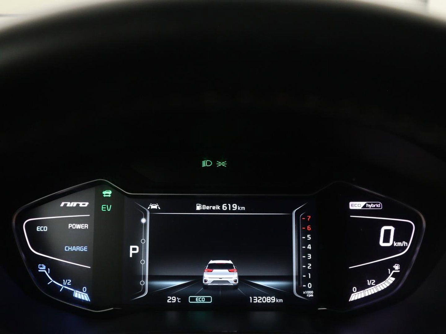 Kia Niro 1.6 GDi Hybrid DynamicLine | Carplay | Camera | Adaptive cruise | Digital cockpit | Half leder | Parkeerhulp | Navigatie | Climate control | DAB