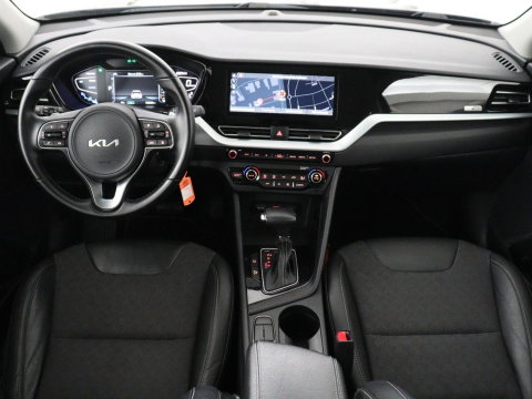 Kia Niro 1.6 GDi Hybrid DynamicLine | Carplay | Camera | Adaptive cruise | Digital cockpit | Half leder | Parkeerhulp | Navigatie | Climate control | DAB