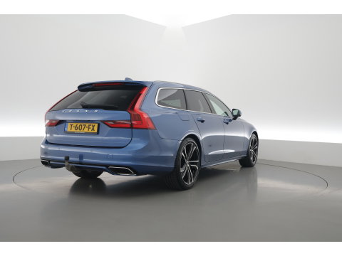 Volvo V90 2.0 T8 AWD R-Design | Pano | Elek. Trekhaak | Memory seats | SOH 77% | Pilot Assist | 20'' | Leder | 360cam