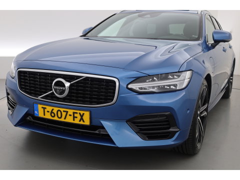 Volvo V90 2.0 T8 AWD R-Design | Pano | Elek. Trekhaak | Memory seats | SOH 77% | Pilot Assist | 20'' | Leder | 360cam