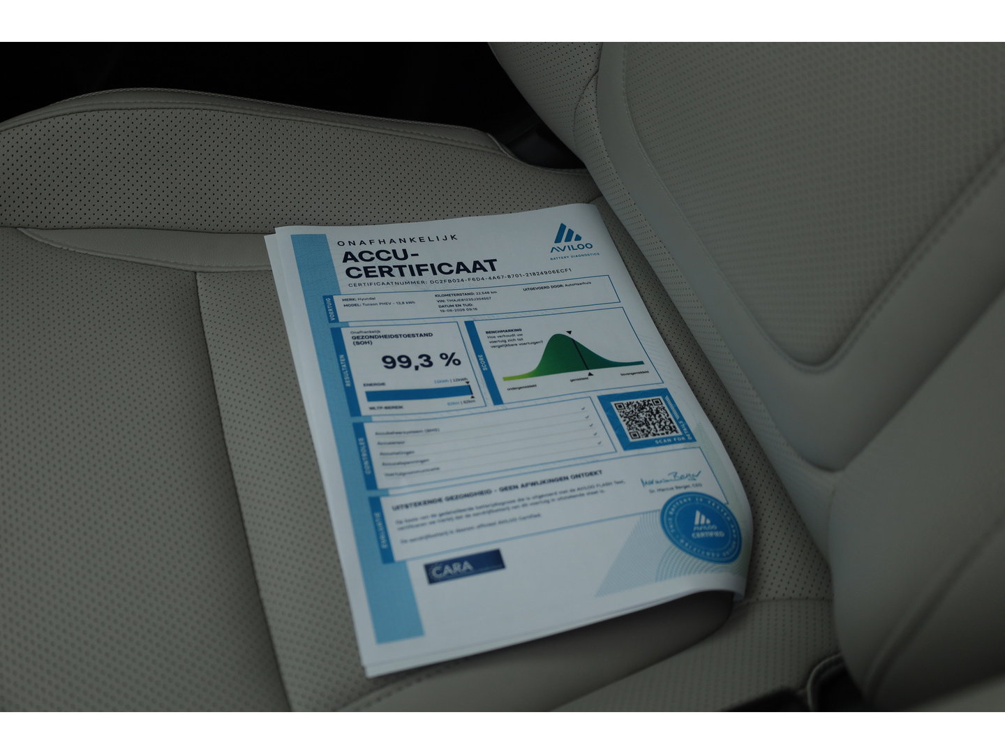 Hyundai Tucson 1.6 T-GDI PHEV Premium 4WD | SOH 99% | Pano | 360cam | Stoelventi. | Elek. Stoelen | 4x Stoelverw. | Krell Audio | NAV + CarPlay |