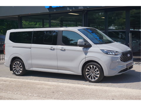 Ford Transit Custom Tourneo 340L 2.5 PHEV 233PK Titanium X PRIJS INCL. BPM Luxe 8 Zits, Leder, 19" LM, B&O, Pano, Elec. Schuifdeur, Trekhaak!! NR. TR2