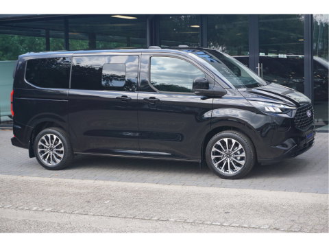 Ford Transit Custom Tourneo 340S 2.5 PHEV 233PK Titanium X PRIJS INCL. BPM Leder, 19" LM, B&O, Pano, Elec. Schuifdeur, Trekhaak!! NR. TR0