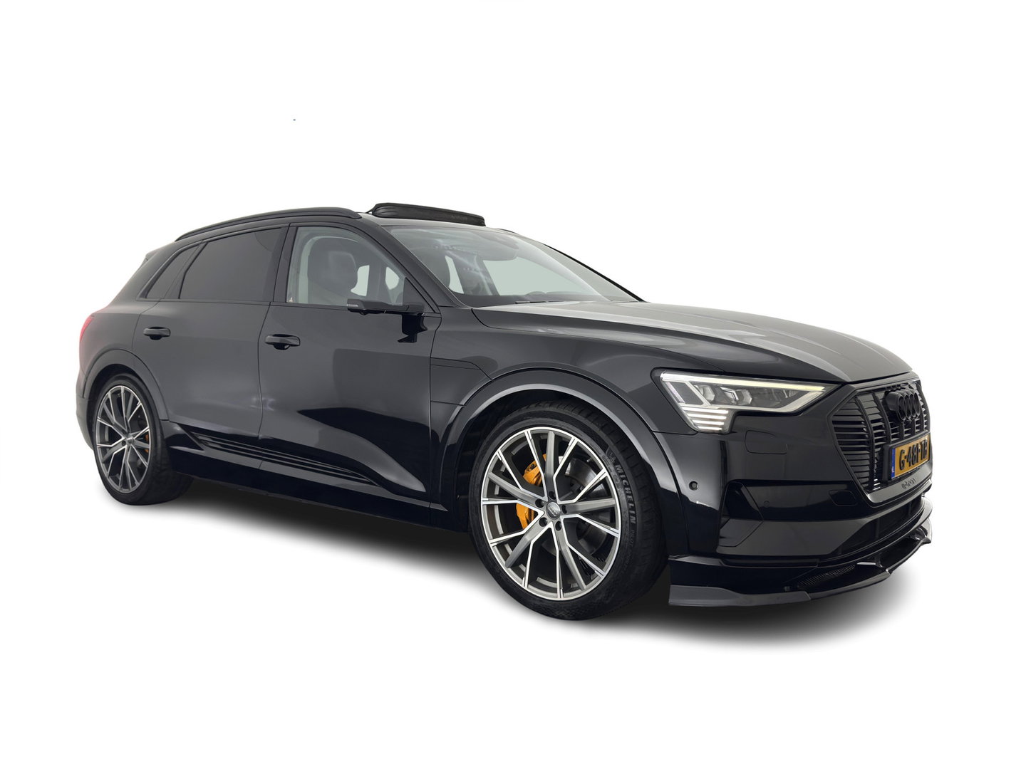 Audi e-tron 55 quattro advanced 95 kWh [ 3-Fase ] (INCL.BTW)  (INCL-BTW) *PANO | DIGITAL-MIRRORS | HEAD-UP | LEATHER-ALCANTARA | BANG&OLUFSEN |  ADAPTIVE-CRUISE | FULL-LED | DIGI-COCKPIT | KEYLESS | MEMORY-PACK | TOP-VIEW | 22''ALU*