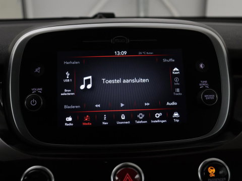 Fiat 500X 1.3 FireFly Turbo 150 Connect Yacht Club Capri Yacht Club Capri | Carplay | Open-schuifkanteldak | LED | LEER | Automaat | Camera | Navigatie | DAB | LM |Climate control | Cruise control