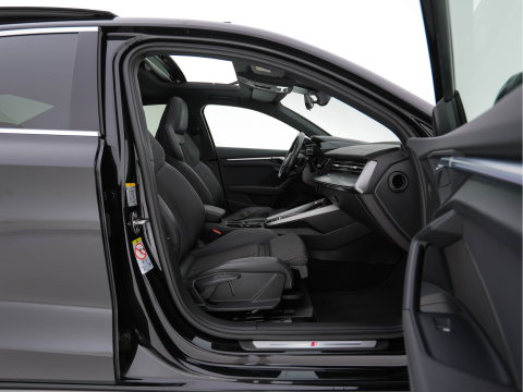 Audi A3 Limousine 30 TFSI S-Line Edition (INCL-BTW) Aut. *PANO | LEATHER-FABRIC | FULL-LED | AMBIENTLIGHT | SPORTSEATS | DIGI-COCKPIT | NAVI-FULLMAP | PRIVACYGLASS | SHIFTPADDLES | DAB+ | CRUISE | KEYLESS | PDC | 18"ALU*