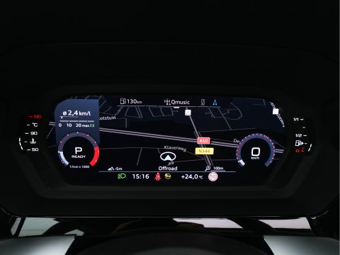 Audi A3 Limousine 30 TFSI S-Line Edition (INCL-BTW) Aut. *PANO | LEATHER-FABRIC | FULL-LED | AMBIENTLIGHT | SPORTSEATS | DIGI-COCKPIT | NAVI-FULLMAP | PRIVACYGLASS | SHIFTPADDLES | DAB+ | CRUISE | KEYLESS | PDC | 18"ALU*