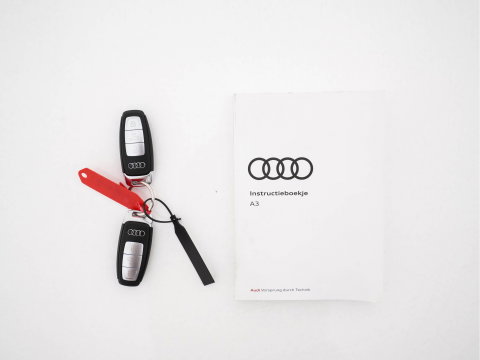 Audi A3 Limousine 30 TFSI S-Line Edition (INCL-BTW) Aut. *PANO | LEATHER-FABRIC | FULL-LED | AMBIENTLIGHT | SPORTSEATS | DIGI-COCKPIT | NAVI-FULLMAP | PRIVACYGLASS | SHIFTPADDLES | DAB+ | CRUISE | KEYLESS | PDC | 18"ALU*