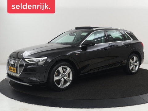 Audi e-tron e-tron 50 quattro Launch edition plus 71 kWh | SOH 90.6 | Panoramadak | Luchtvering | Adaptive cruise | Leder | Carplay | Memory | Stoelverwarming | Navi. Full map | PDC