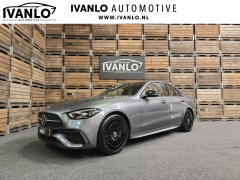 Mercedes-Benz C-Klasse 300 e AMG Line PHEV Leder LED Camera Sfeer Navi Trekhaak LM