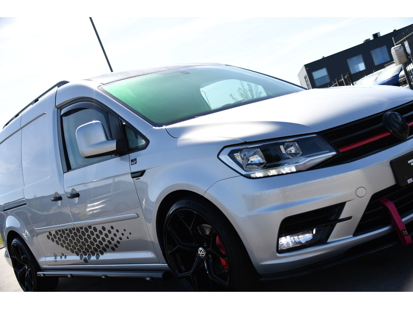 Volkswagen Caddy 2.0 TDI L2H1 BMT Maxi Exclusive PB Edition Cruise, Camera, Carplay, Automaat, 185pk, Alcantara, Sport stoelen, Carbon, Multimedia, Uniek!