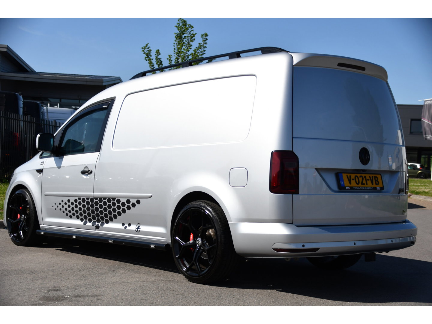 Volkswagen Caddy 2.0 TDI L2H1 BMT Maxi Exclusive PB Edition Cruise, Camera, Carplay, Automaat, 185pk, Alcantara, Sport stoelen, Carbon, Multimedia, Uniek!