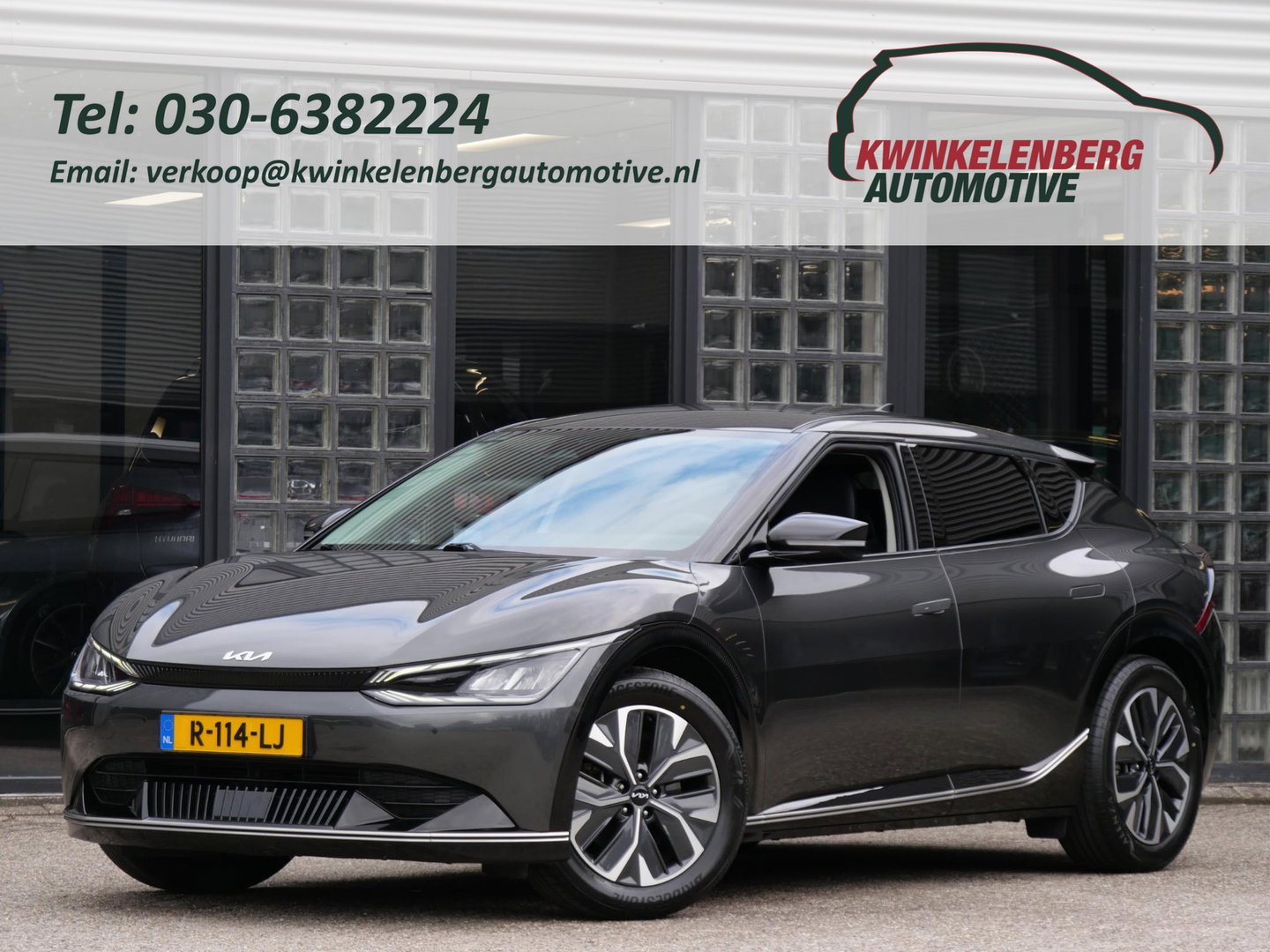 Kia Ev6 PLUS 77.4 kWh/ LEER/ ELEKT. KLEP/ AFN. TREKHAAK/ NL-AUTO 1STE EIGENAAR/ SOH 100%
