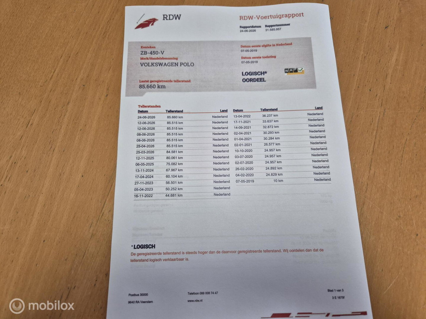 Volkswagen Polo 1.0 TSI Comfortline, Trekhaak, Navi, PDC,NAP