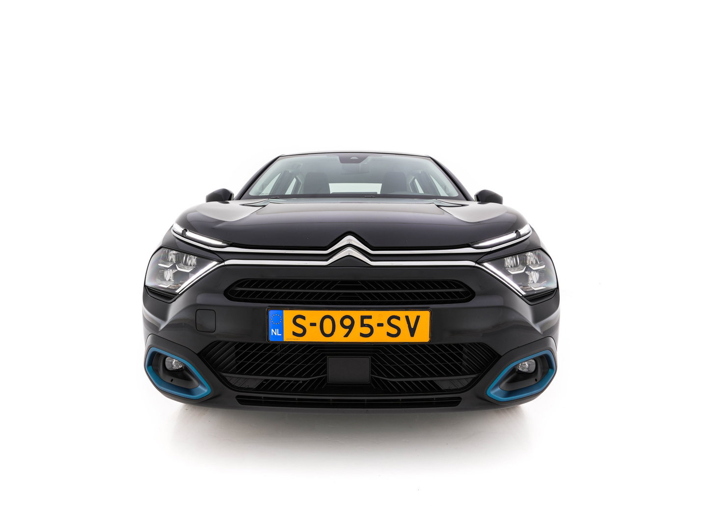 Citroën Ë-C4 X Feel Pack 50 kWh [ 3-Fase-11Kw ] {SOH-91%} (INCL-BTW) *HEATPUMP | FULL-LED | LEATHER-FABRIC | DIGI-COCKPIT | DAB | COMFORTSEATS | CAMERA | ECC | CARPLAY | LANE-ASSIST | PDC | CRUISE | 18''ALU*