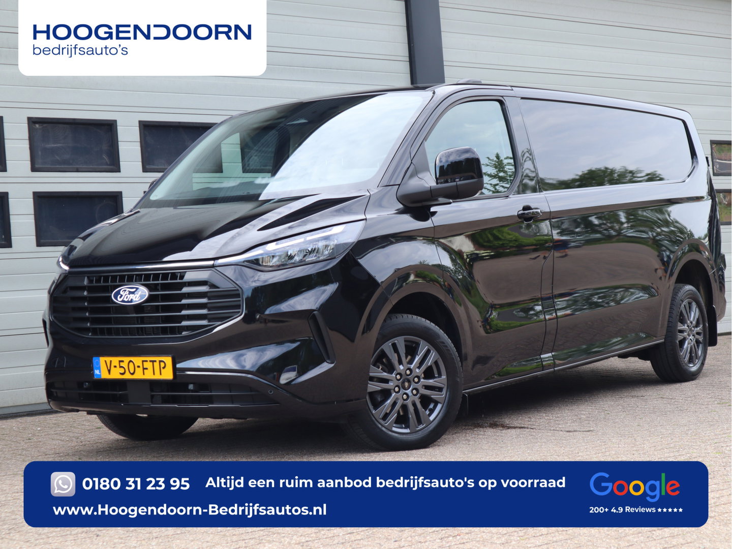 Ford Transit Custom 2.0 TDCI 136pk Euro 6 L2 Lang LIMITED - Apple Carplay - Camera - Cruise
