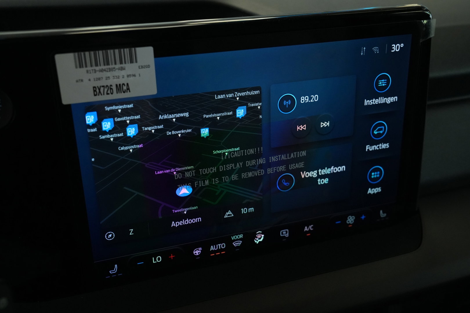 Ford E-Transit Cour. Limited 54 kWh PDC ACC Climate Carplay