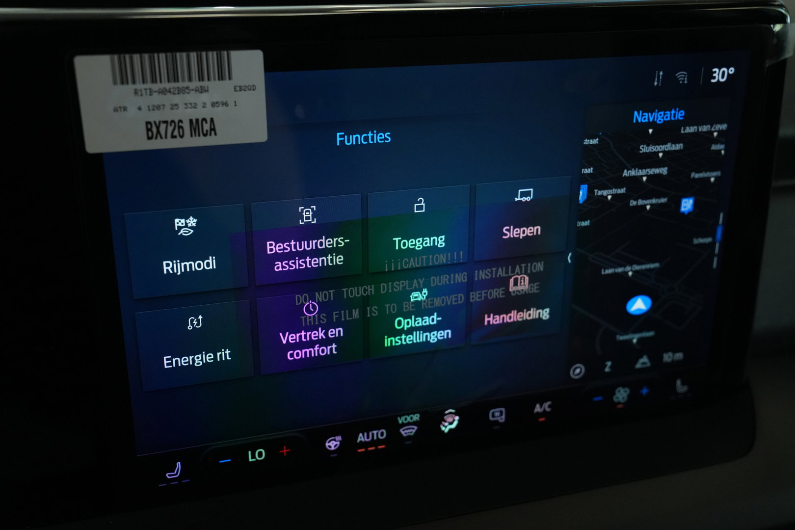 Ford E-Transit Cour. Limited 54 kWh PDC ACC Climate Carplay