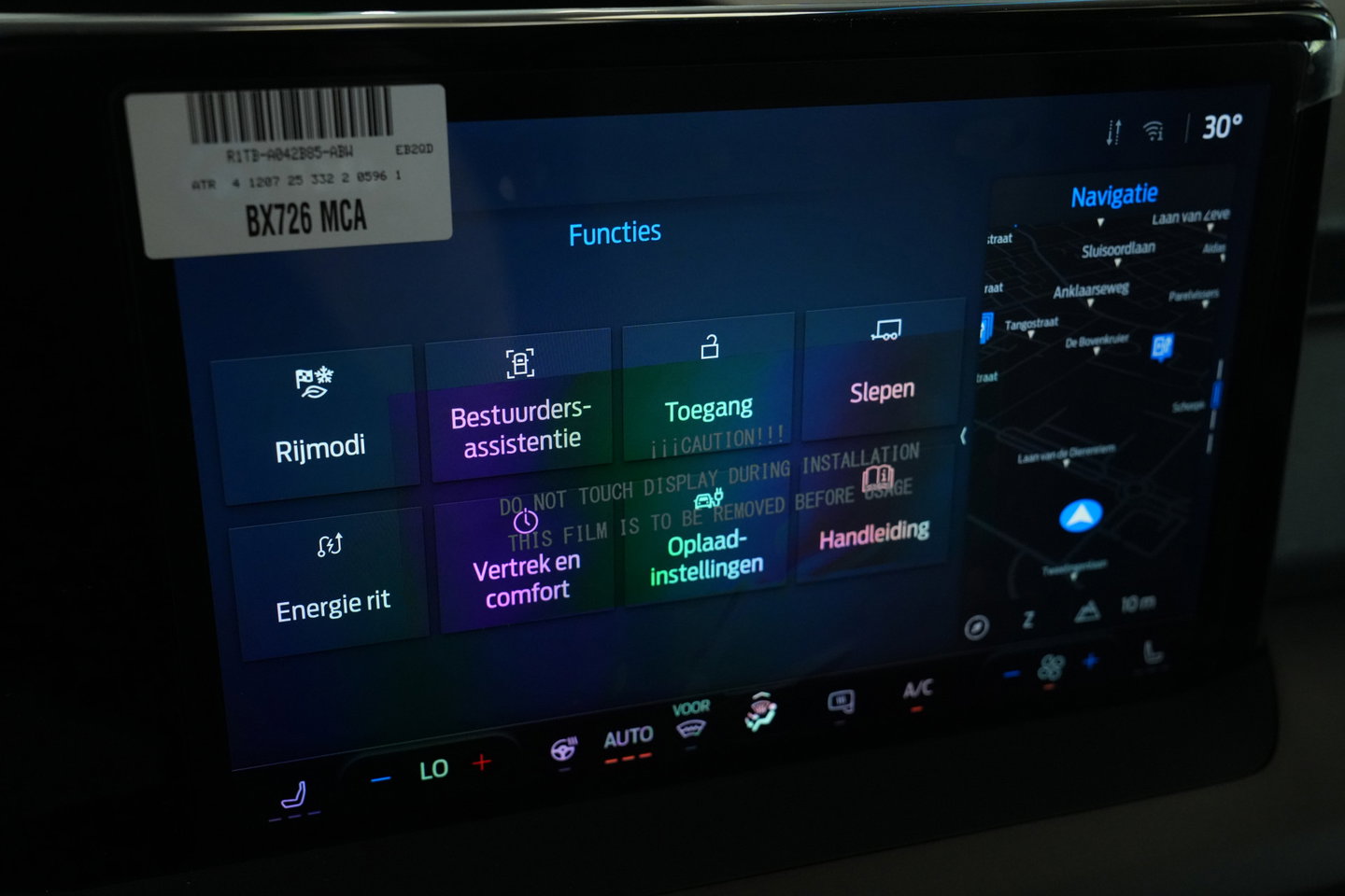 Ford E-Transit Cour. Limited 54 kWh PDC ACC Climate Carplay