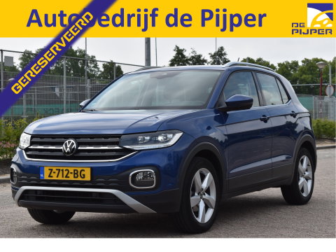 Volkswagen T-Cross 1.0 TSI Style | Trekhaak | Carplay | Nav | DAB | Adapt.Cruise Control | Full LED | Zeer netjes
