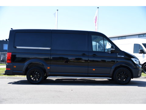 MAN TGE 3.180 35 2.0 L3H2 Black Edition FULL Options! Adaptieve Cruise, Camera, Carplay, 2 x Schuifdeur, LED, Clima, Stoelverarming, Multimedia, Stuurverwarming, Uniek!