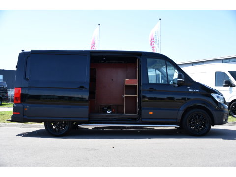 MAN TGE 3.180 35 2.0 L3H2 Black Edition FULL Options! Adaptieve Cruise, Camera, Carplay, 2 x Schuifdeur, LED, Clima, Stoelverarming, Multimedia, Stuurverwarming, Uniek!