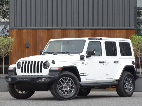 Jeep Wrangler Unlimited Hybrid 380PK 4xe / 80th Anniversary edit. / 360°
