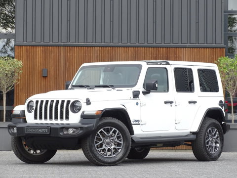 Jeep Wrangler Unlimited Hybrid 380PK 4xe / 80th Anniversary edit. / 360°