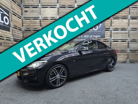 BMW 2 Serie Coupé 220i High Executive M Performance Sport Leder Memory Schuif/kantel dak 18"LM