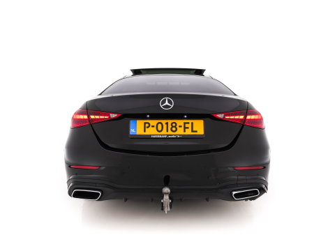 Mercedes-Benz C-Klasse 180 AMG Line (INCL-BTW) *PANO | LEATHER | FULL-LED | HEATED-SPORTSEATS | DIGI-COCKPIT | BLINDSPOT | CAMERA | DAB | AMBIENTLIGHT | SHIFTPADDLES | PRIVACY-GLASS | ECC | PDC | CRUISE | CARPLAY | 18''ALU*