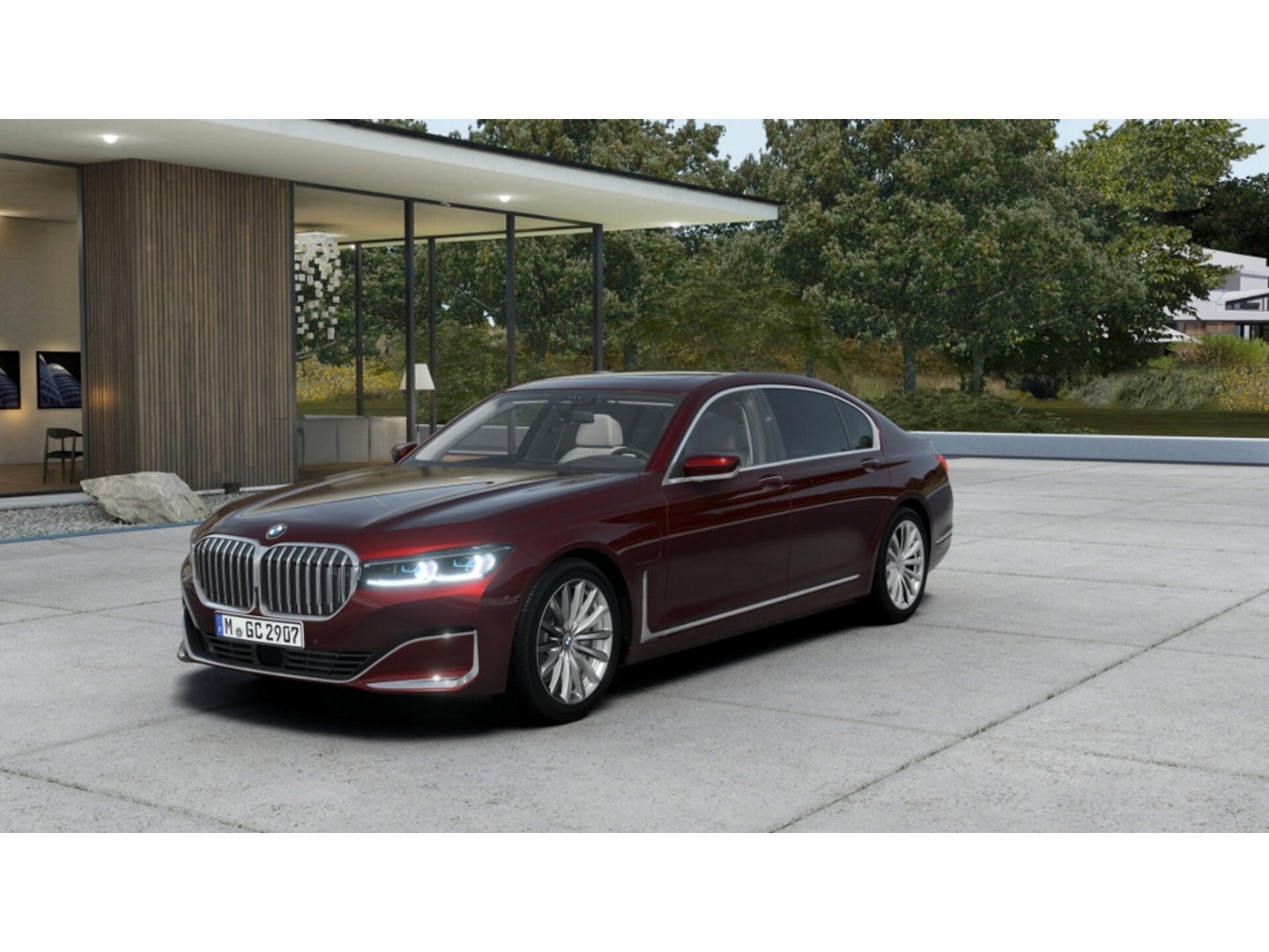 BMW 7 Serie 745Le 394PK X-drive Individual / SkyLounge / TV's / B&W / 360°
