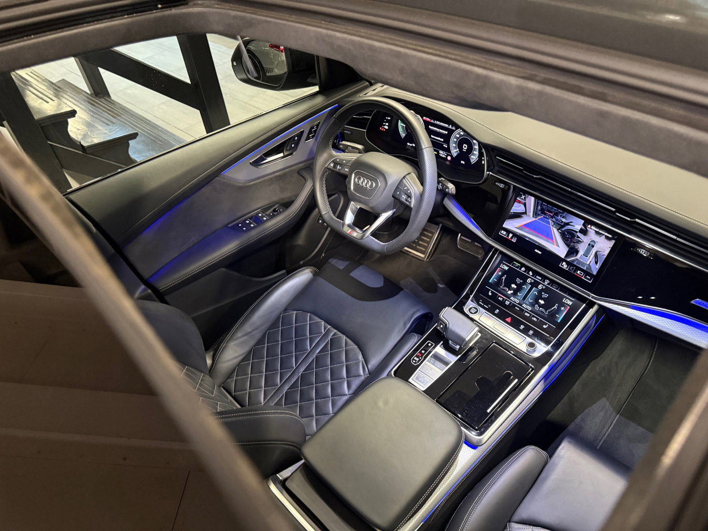 Audi Q8 60 TFSI e quattro S Line Comp Pano|RS Seat|HuD|Trekhaak