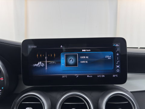Mercedes-Benz C-Klasse Cabrio 200 AMG Line (INCL-BTW) Aut. *LEATHER-MICROFIBRE | FULL-LED | HEATED-SPORTSEATS | KEYLESS | AIRSCARF | NAVI-FULLMAP | DAB | CAMERA | AMBIENTLIGHT | AIRCAP | ECC | PDC | CRUISE | DRAFT-STOP | 18''ALU