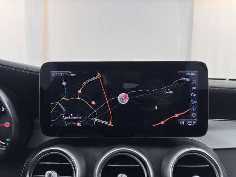 Mercedes-Benz C-Klasse Cabrio 200 AMG Line (INCL-BTW) Aut. *LEATHER-MICROFIBRE | FULL-LED | HEATED-SPORTSEATS | KEYLESS | AIRSCARF | NAVI-FULLMAP | DAB | CAMERA | AMBIENTLIGHT | AIRCAP | ECC | PDC | CRUISE | DRAFT-STOP | 18''ALU