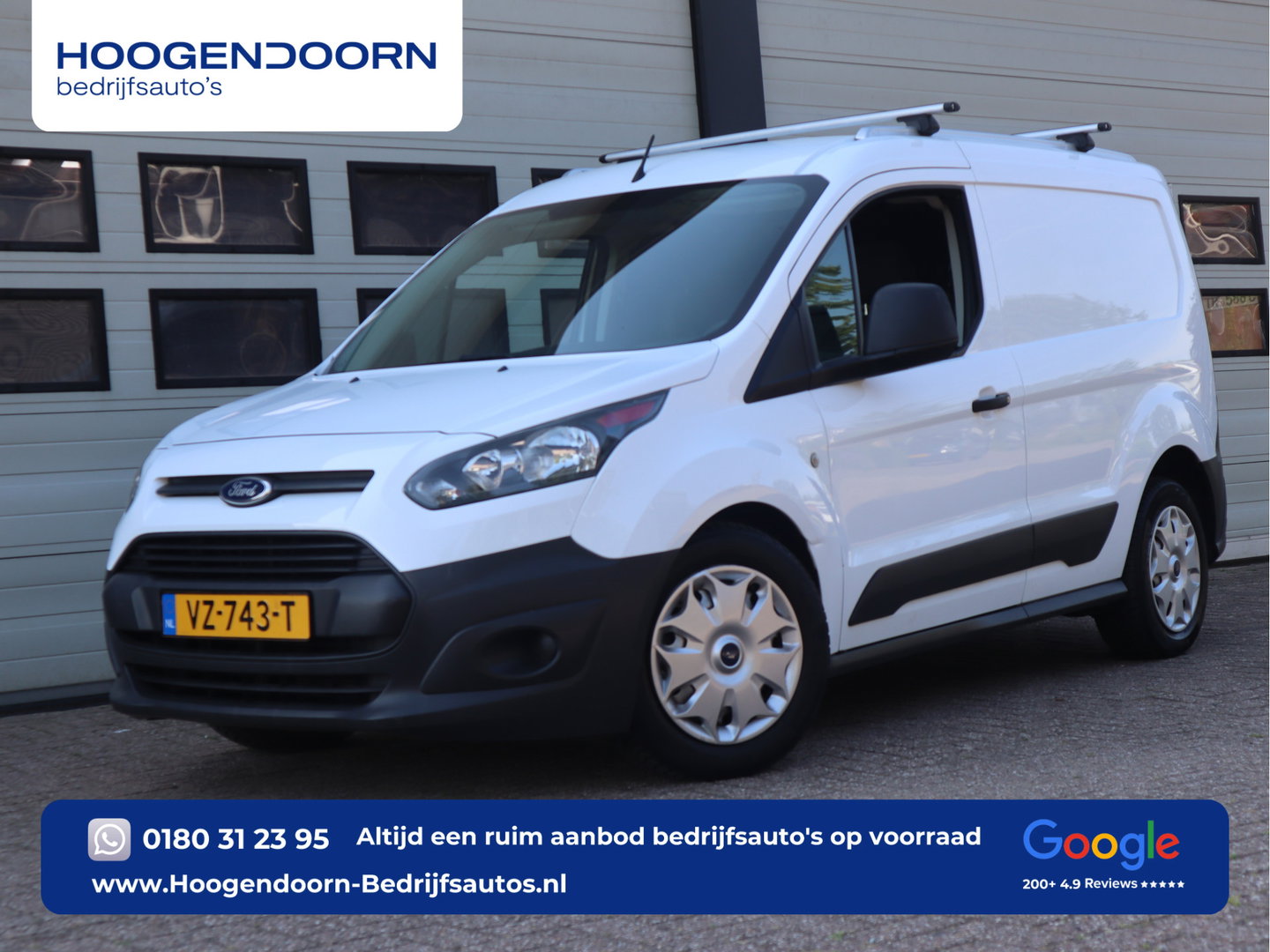 Ford Transit Connect 1.0 Ecoboost Benzine Euro 6 - Airco - Trekhaak