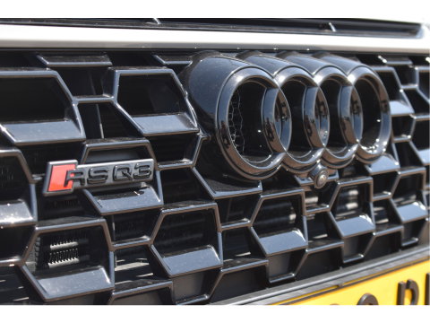 Audi Q3 Sportback TFSI RS 400pk Assist.pakket | Miltec | Nardo grey | Open dak | 360 gr.camera | Keyless | Full LED | Historie | ABT |
