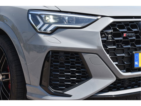 Audi Q3 Sportback TFSI RS 400pk Assist.pakket | Miltec | Nardo grey | Open dak | 360 gr.camera | Keyless | Full LED | Historie | ABT |