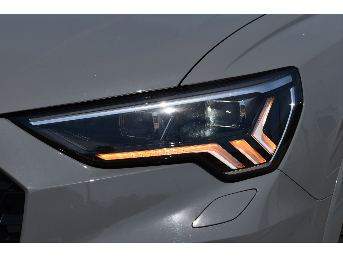 Audi Q3 Sportback TFSI RS 400pk Assist.pakket | Miltec | Nardo grey | Open dak | 360 gr.camera | Keyless | Full LED | Historie | ABT |