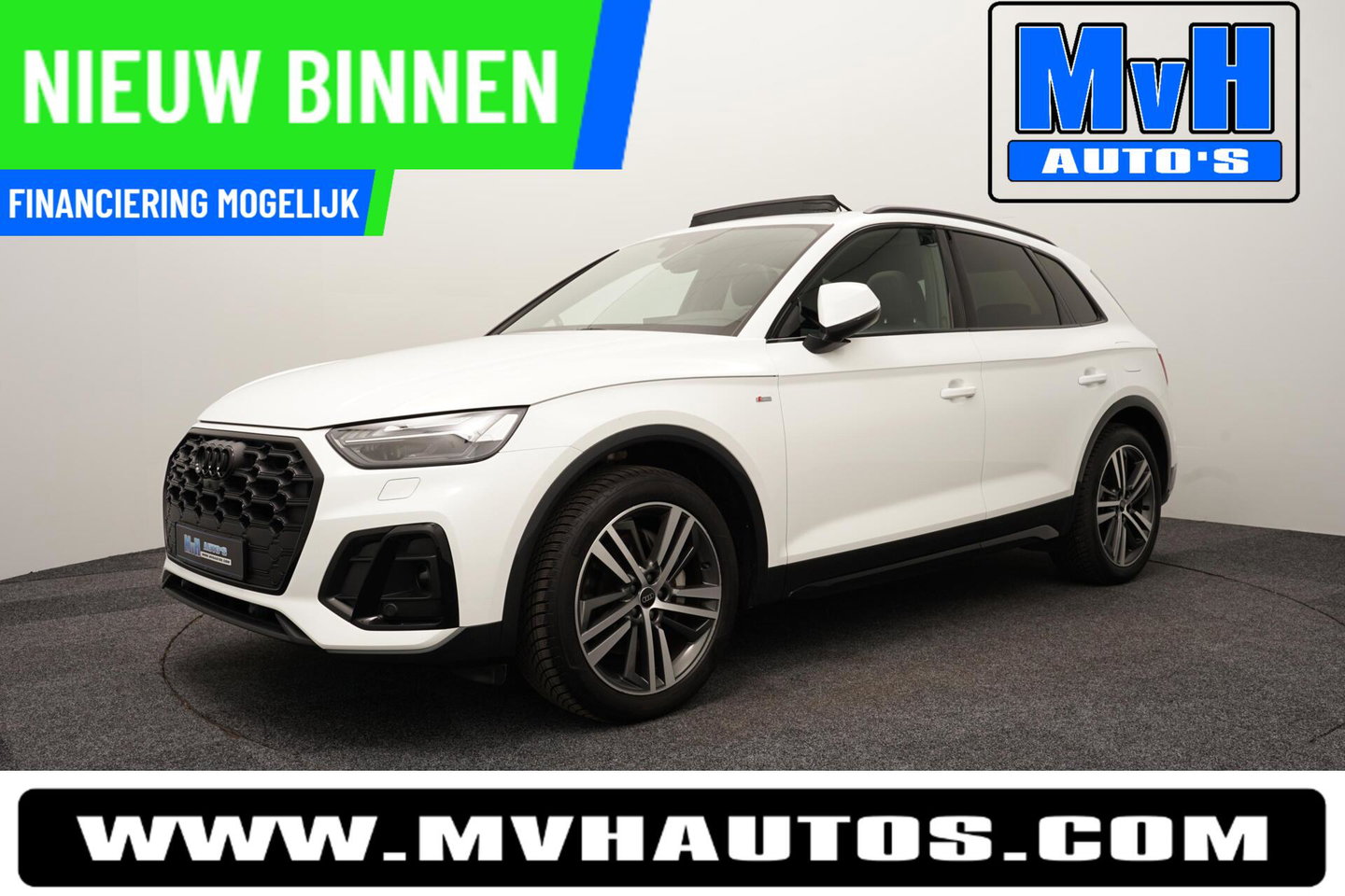 Audi Q5 50 TFSI e S edition|LUCHTVERING|RS-ZETELS|MATRIX|PANO|SOH86%