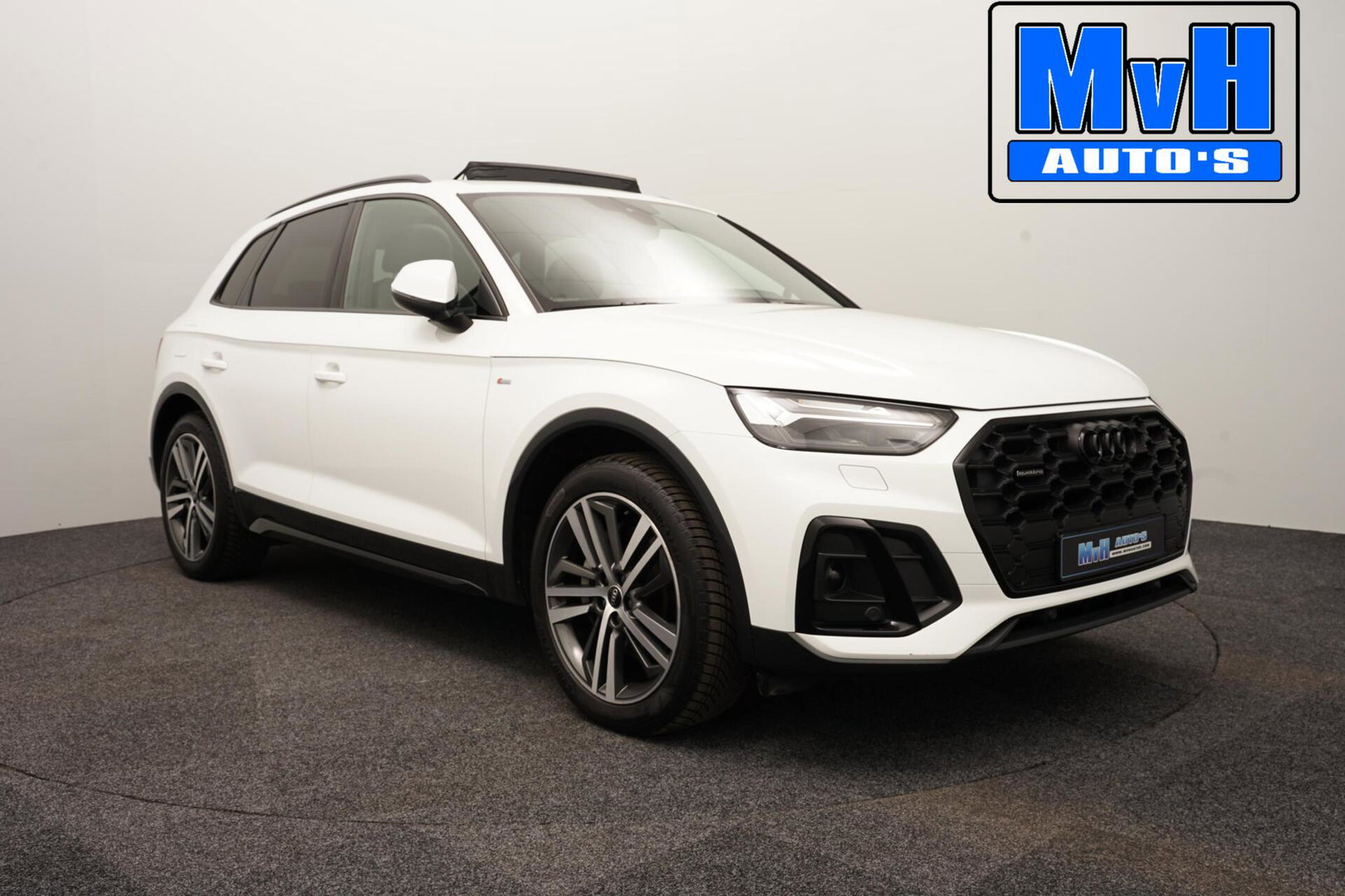 Audi Q5 50 TFSI e S edition|LUCHTVERING|RS-ZETELS|MATRIX|PANO|SOH86%
