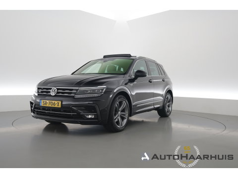 Volkswagen Tiguan 1.4 TSI R-line | Dig. Cockpit | Pano | Trekhaak | Adapt. Cruise | Keyless | 360cam | Stoelverw. |
