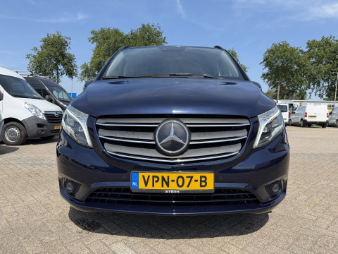 Mercedes-Benz Vito 114 CDI automaat L2H1 DC 5 persoons / euro 6 / bpm vrij / vaste prijs rijklaar € 28.950 ex btw / lease vanaf € 473 / leer / camera / cruise en climate control / navigatie / trekhaak !