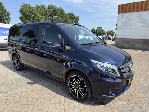 Mercedes-Benz Vito 114 CDI automaat L2H1 DC 5 persoons / euro 6 / bpm vrij / vaste prijs rijklaar € 28.950 ex btw / lease vanaf € 473 / leer / camera / cruise en climate control / navigatie / trekhaak !