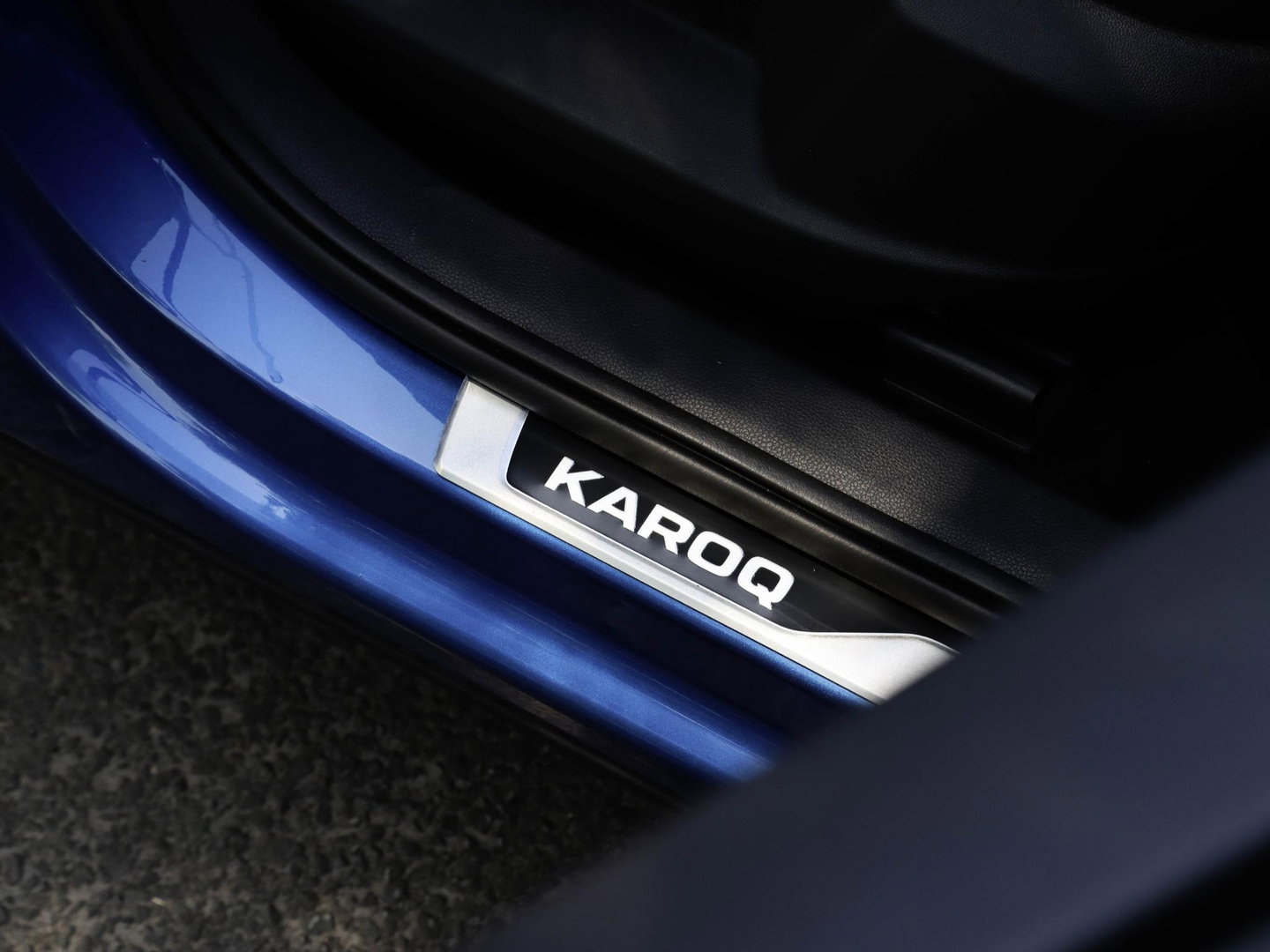 Škoda Karoq 1.5 TSI ACT Sportline 150PK DSG Camera Navi Stoel/Stuurverw. Race Blue 19 inch