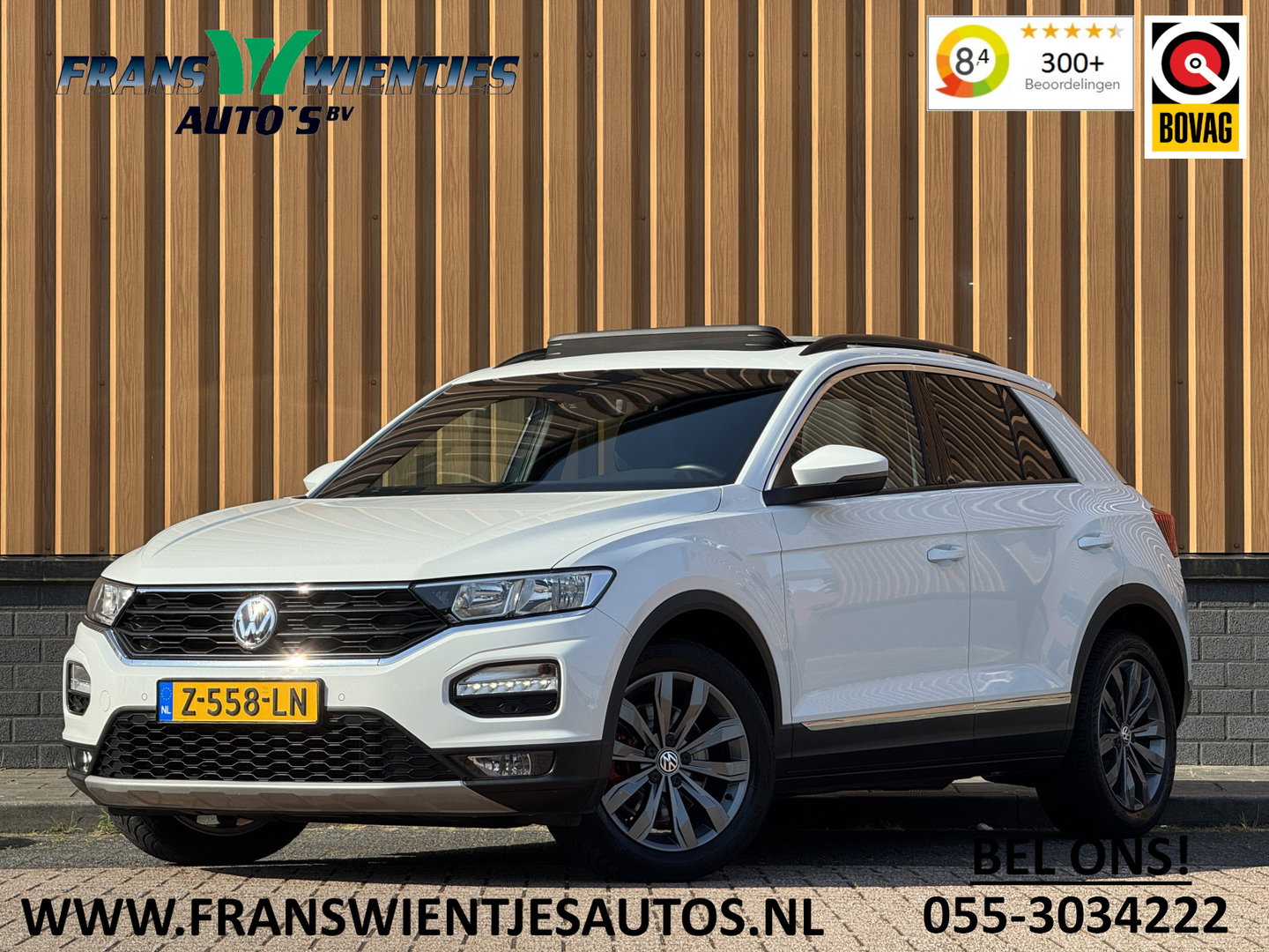 Volkswagen T-Roc 2.0 TSI 4Motion Sport | 191 PK! | Panoramadak | Adaptive Cruise Control | Rijmodus Regeling | Lane Assist | Dodehoeksensor | Navigatie | Stoelverwarming | LED |