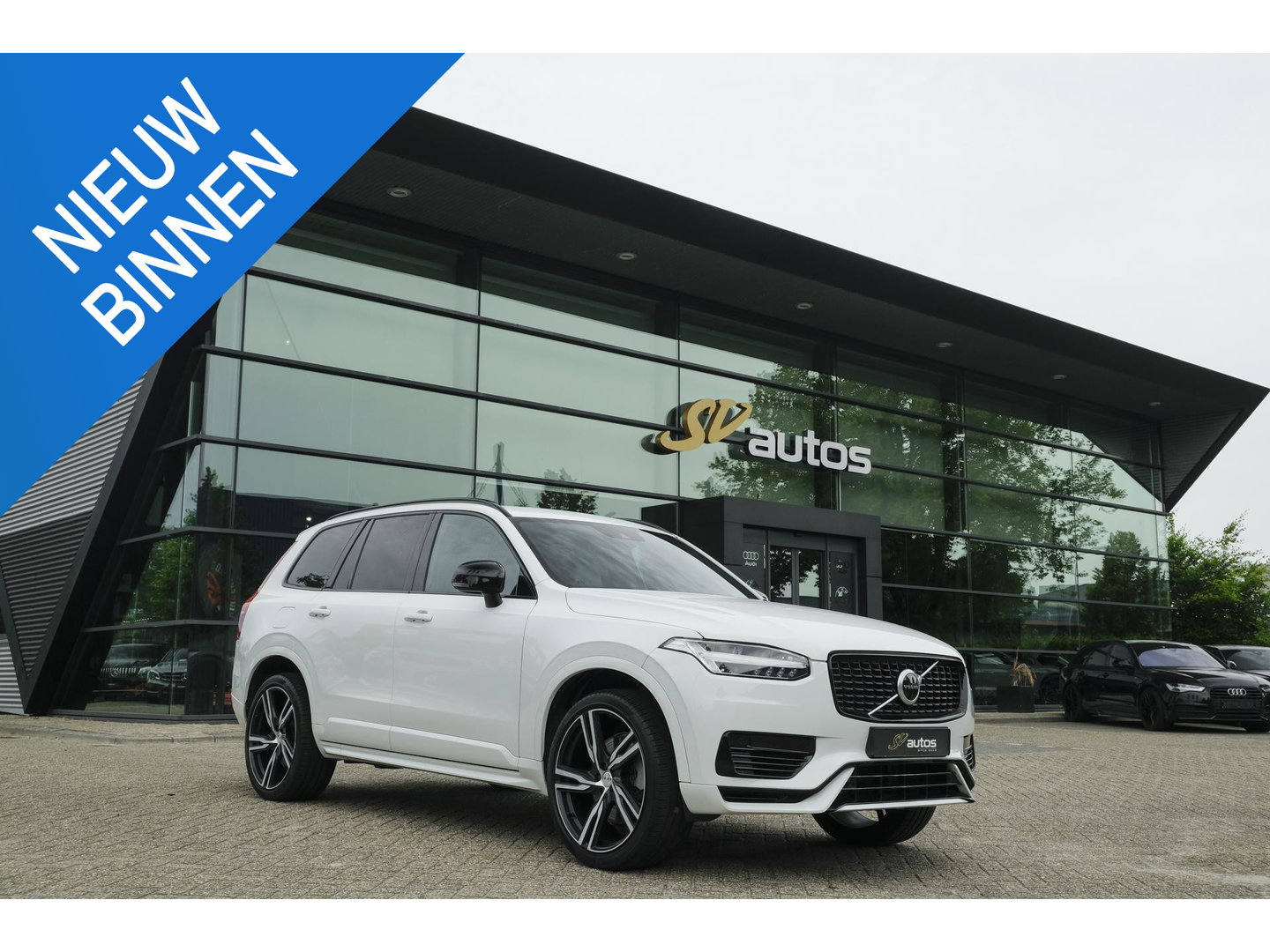 Volvo XC90 2.0 T8 390pk R-design Recharge 7-persoons Leder Navigatie Carplay Full led 22" LMV