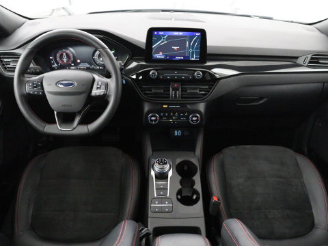 Ford Kuga 2.5 PHEV ST-Line | SOH 94,5% | Adaptive cruise | Leder/Alcantara | Camera | Carplay | Side Assist | Navigatie | Keyless | Parkeerhulp | Elektrische kofferklep | Climate control | Plug In
