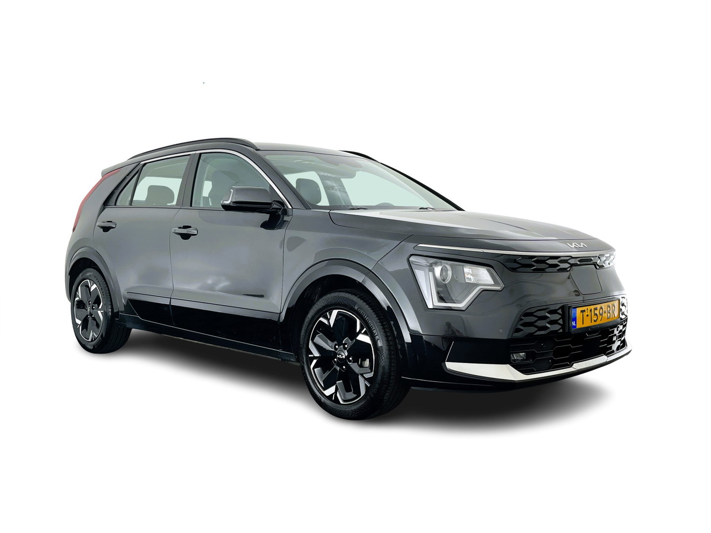 Kia Niro EV DynamicLine 64.8 kWh [3-Fase-11kW] {SoH-96%} (INCL.BTW) Aut. *LEATHER-FABRIC | ADAPTIVE-CRUISE | DIGI-COCKPIT | KEYLESS | CAMERA | DAB | COMFORTSEATS | SHIFTPADDLES | ECC | PDC | 17''ALU*