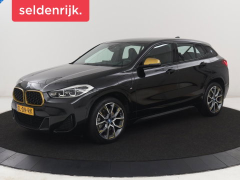 BMW X2 xDrive25e Goldplay Edition | SOH 82,1% | M Sport | Leder | Head-Up | Sportstoelen | 19'' velgen | Sfeerverlichting | Camera | Stoelverwarming | Navigatie | Full LED | Keyless | DAB | Park Assist | Memory | PHEV | Plug In
